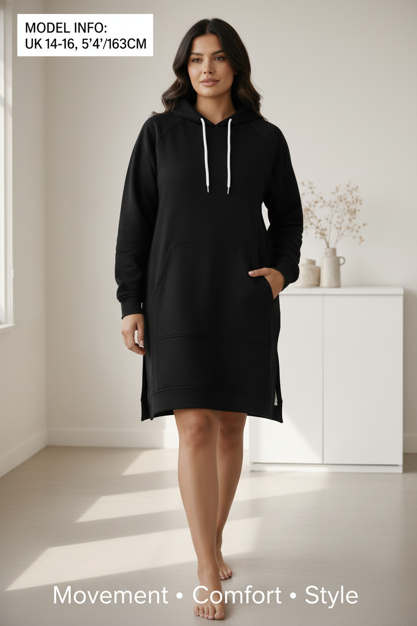 Black Dress with Side Slits