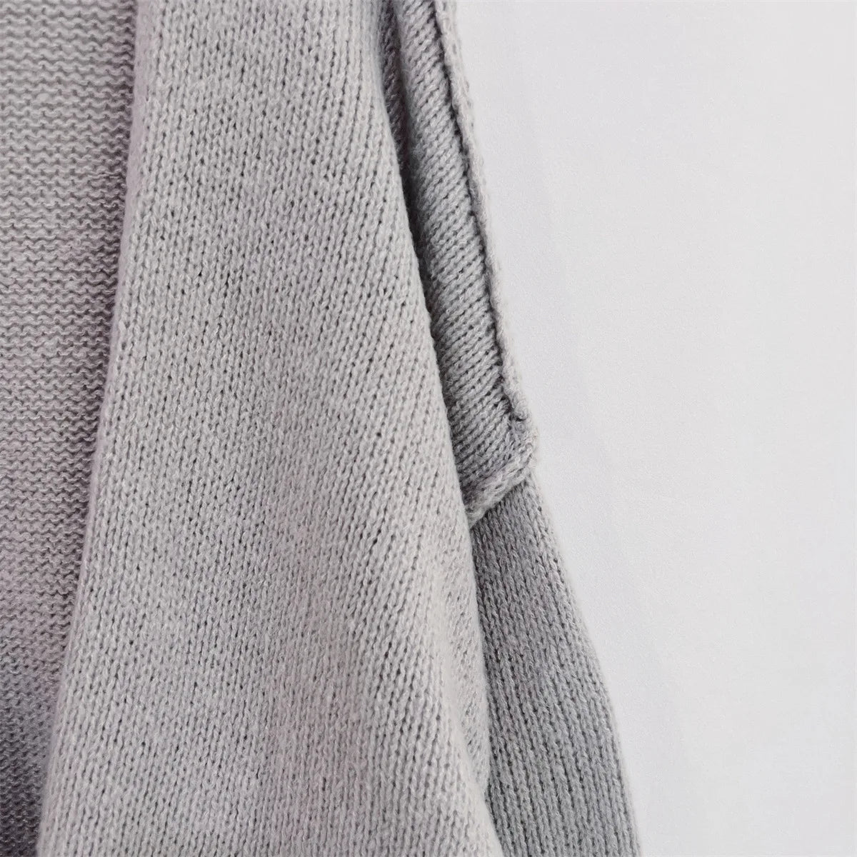 Cosy Knit Cardigan - Long Sleeve Open Front Sweater Jacket for Women