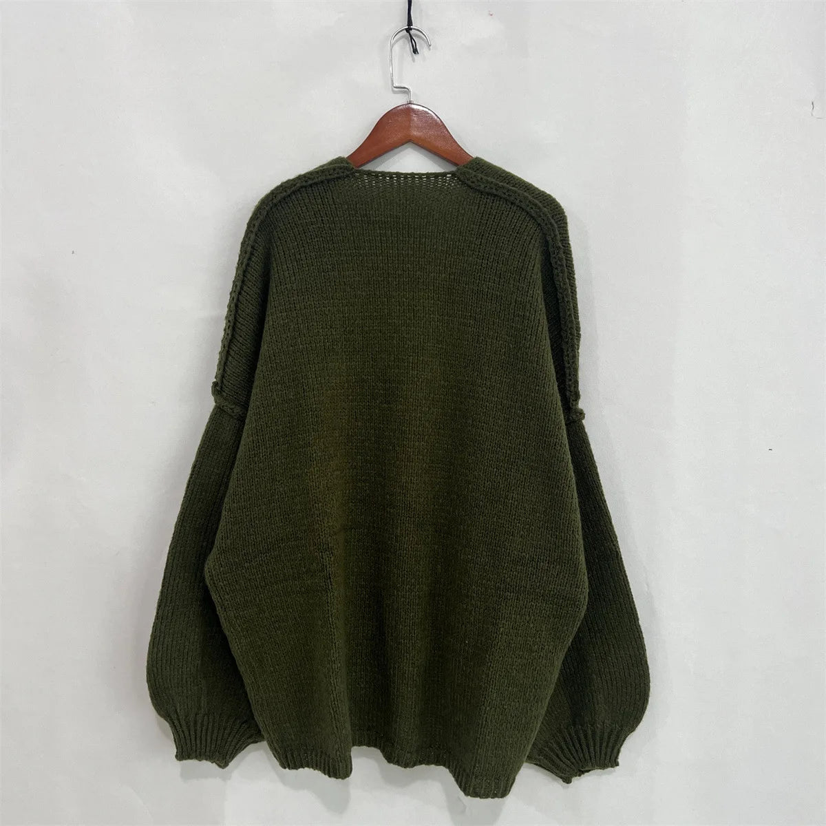 Cosy Knit Cardigan - Long Sleeve Open Front Sweater Jacket for Women