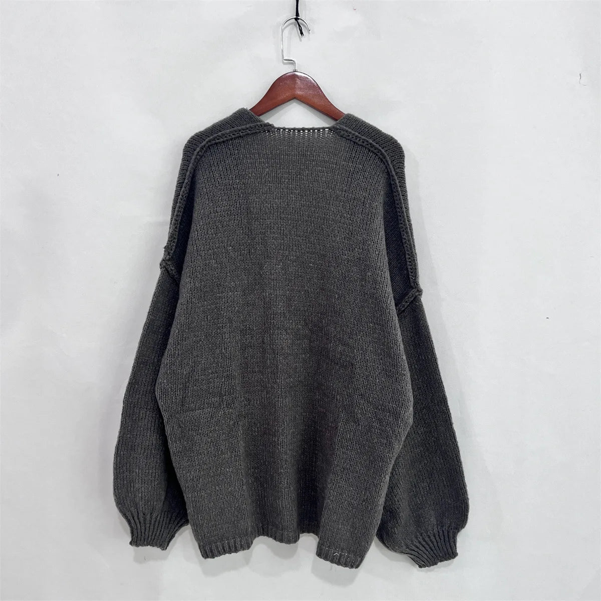 Cosy Knit Cardigan - Long Sleeve Open Front Sweater Jacket for Women