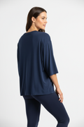 Back-side athletic dark blue