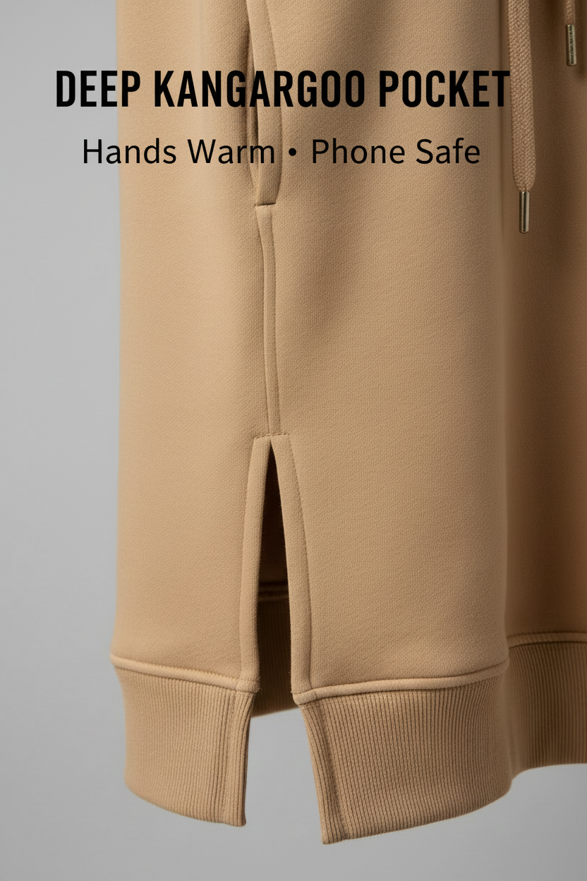 Deep Kangaroo Pocket Beige