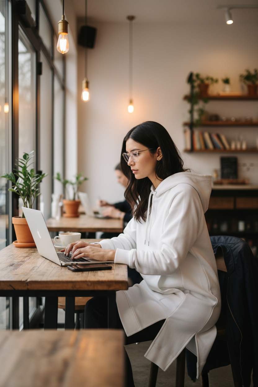 Photo 10 - Cliente asiatique café blanc