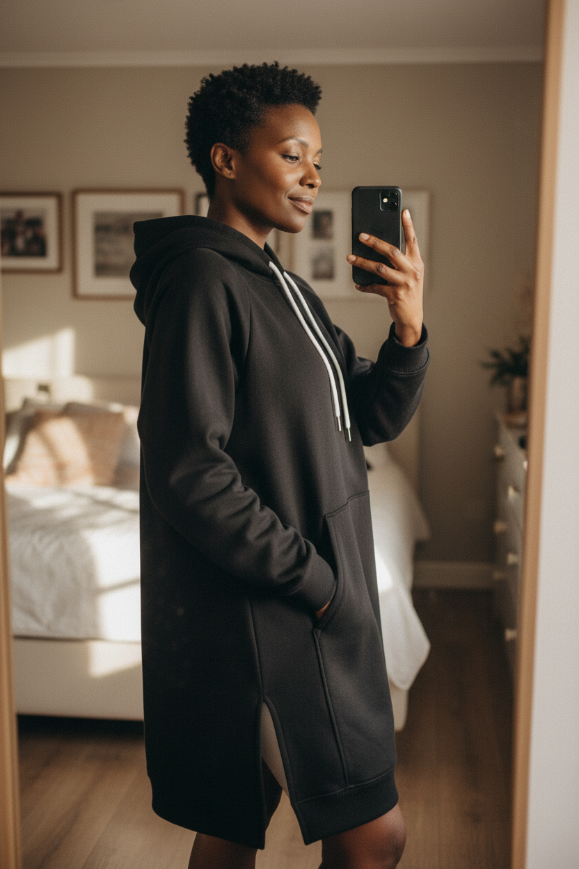 Photo 9 - Cliente noire vue côté