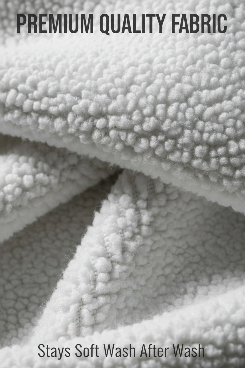 Premium Quality Fabric White