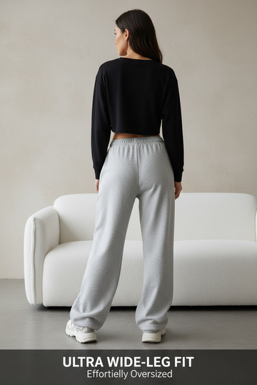 Ultra Wide-Leg Fit Grey